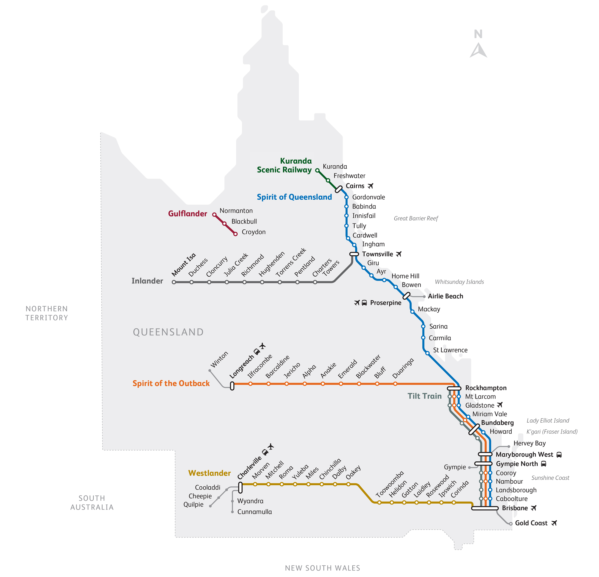 queensland rail travel brisbane to cairns